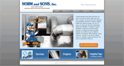 Desktop Screenshot of normandsons.com